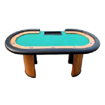 82" Deluxe Oval Texas Holdem Poker Tables